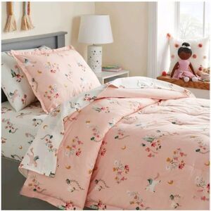 NEW Pillowfort Full/Queen Cotton Comforter Set Pegasus Fairies Print NWT